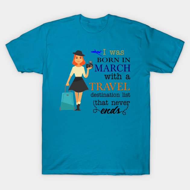 March T-Shirt by BabyOnesiesPH